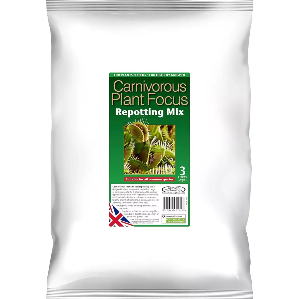 Carnivorous Plant Focus Repotting Mix 3ltr
