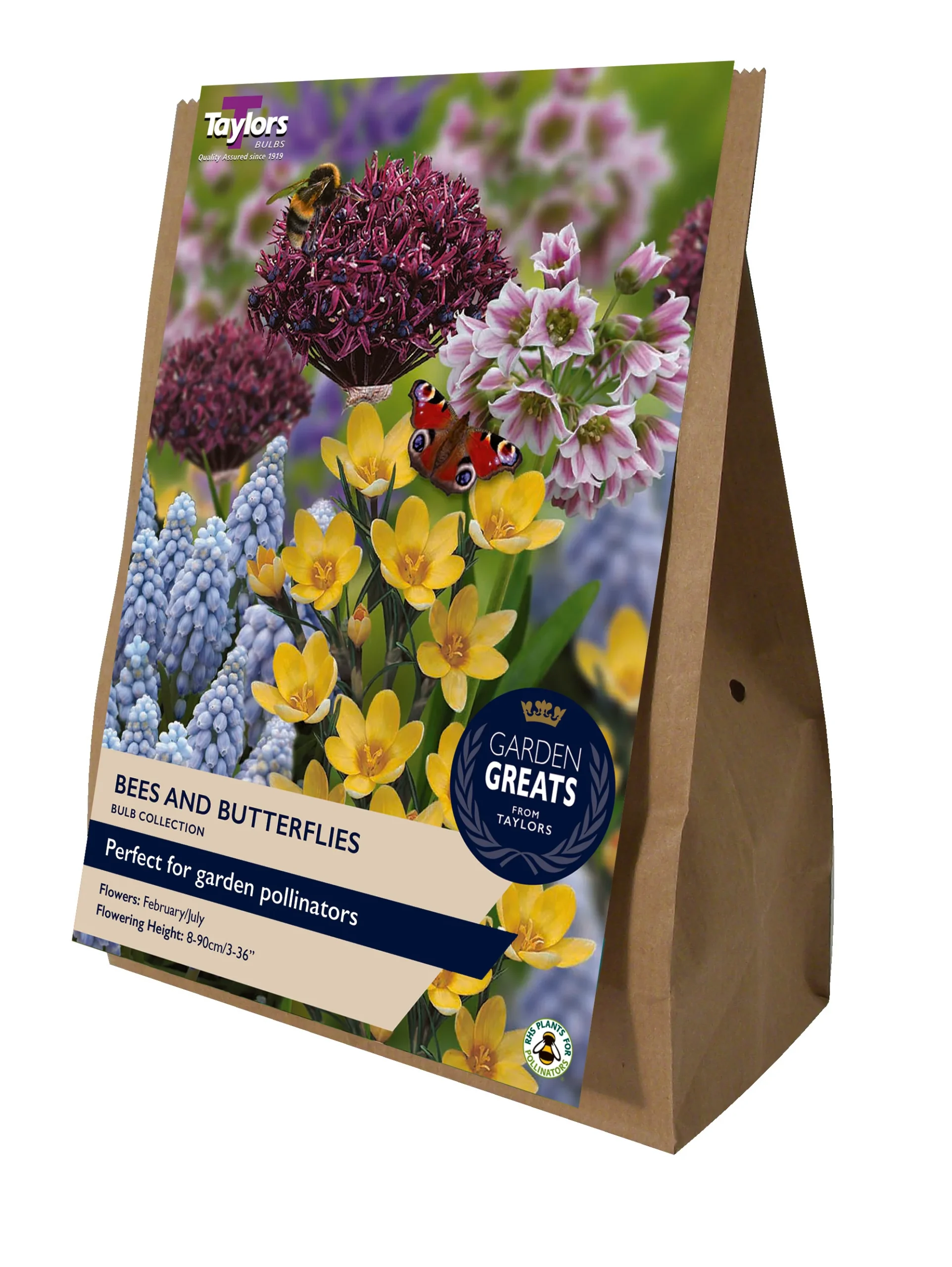 Bees & Butterflies Collection (50 Bulbs)